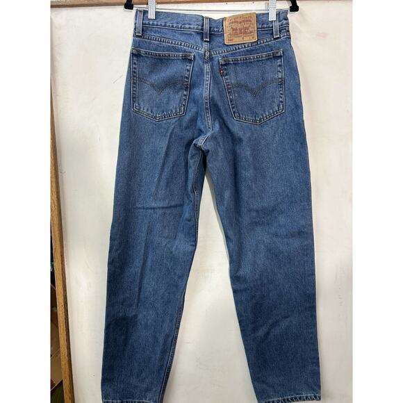 Vintage Levis 560 Womens Sz 8 MIS M Mom Jeans Loose Fit Straight Leg High Rise‎ - Picture 14 of 15